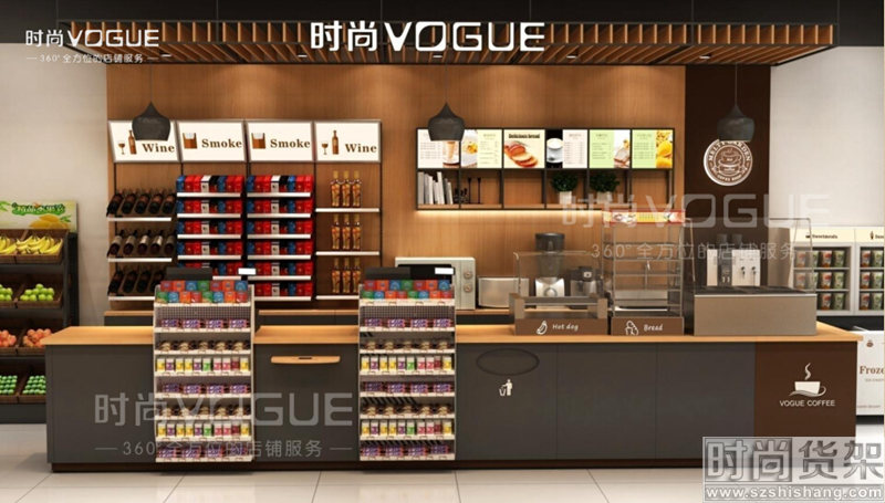 便利店收銀區(qū)設(shè)計(jì)